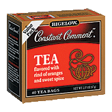 Bigelow Constant Comment tea flavored with rind of oranges and sweet spice, 40-bags Left Picture